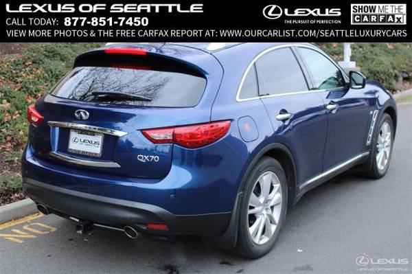 2014 Infiniti QX70 - cars & trucks - by dealer - vehicle automotive... for sale in Lynnwood, WA – photo 3
