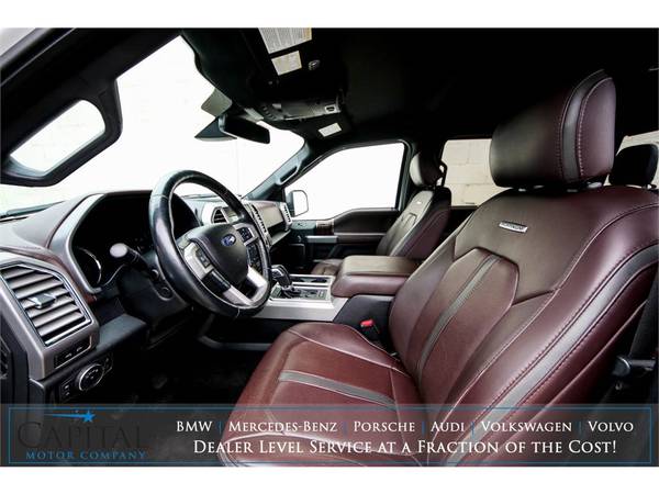 Super Crew'17 Ford F150 Platinum Pkg w/360° Cam! Under $40k! - cars... for sale in Eau Claire, WI – photo 6
