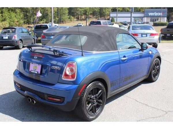 2015 Mini Cooper Roadster convertible S - Lightning Blue for sale in Milledgeville, GA – photo 3