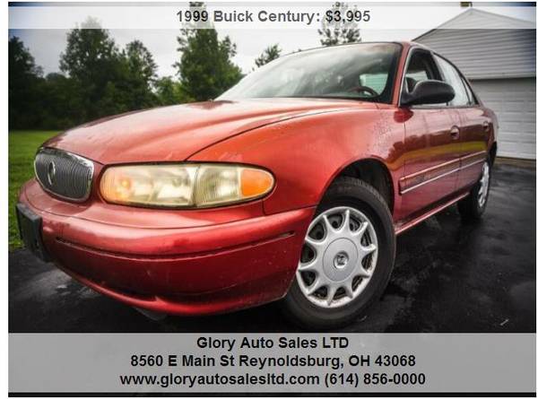 1999 BUICK CENTURY 40,000 MILES SUPER CLEAN RUNS GREAT $3995 CASH -... for sale in REYNOLDSBURG, OH – photo 3