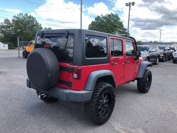 Jeep Wrangler Unlimited X 4x4 Lifted SUV Custom Wheels Used Jeeps V6 for sale in Knoxville, TN – photo 6