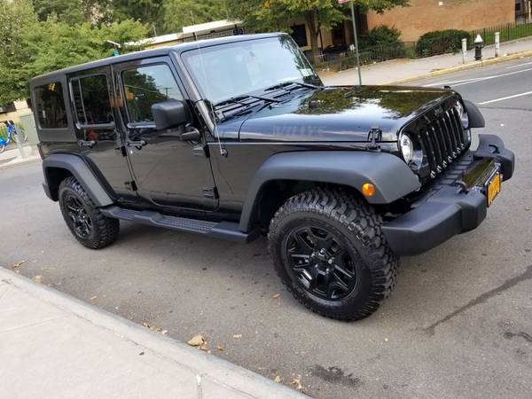 2017 jeep wrangler unlimited willys edition for sale in NEW YORK, NY