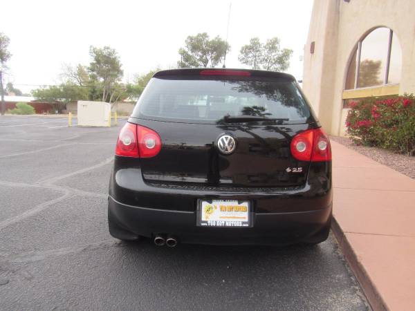 2006 VW Volkswagen Rabbit 2 5 4dr Hatchback hatchback Black Uni for sale in Tucson, AZ – photo 5