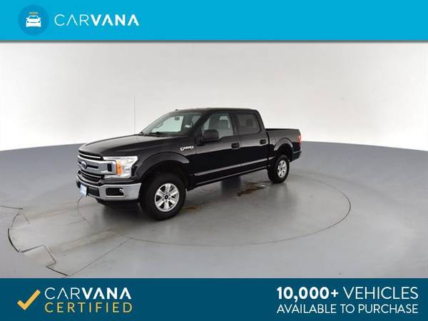 2018 Ford F150 SuperCrew Cab XL Pickup 4D 5 1/2 ft pickup BLACK - for sale in Orlando, FL – photo 6