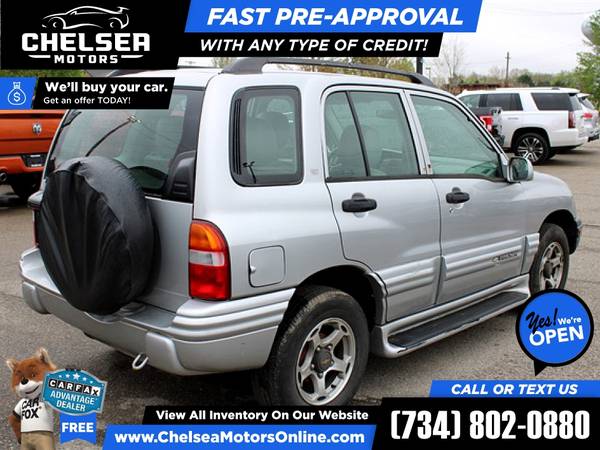 71/mo - 2001 Chevrolet Tracker LT Hard Top! 4WD! 4 WD! 4-WD! - Easy for sale in Chelsea, OH – photo 8