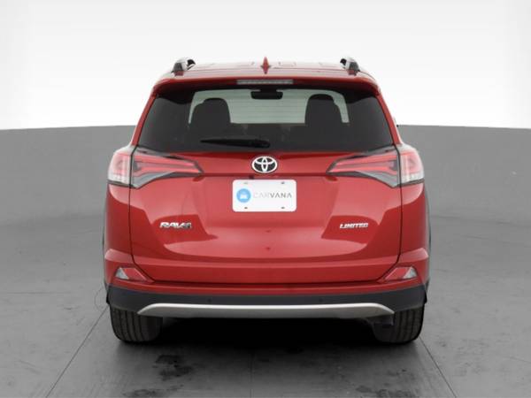 2017 Toyota RAV4 Limited Sport Utility 4D suv Red - FINANCE ONLINE -... for sale in Atlanta, WY – photo 9