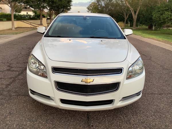 2012 CHEVY MALIBU LT - WHITE - CLEAN - RUNS GREAT - COLD AIR -WARRANTY for sale in Glendale, AZ – photo 2