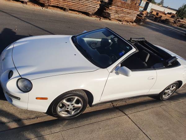 1997 TOYOYA CELICA GT MANUAL CONVERTABLE WHITE VERY CLEAN - cars &... for sale in Sacramento , CA – photo 21
