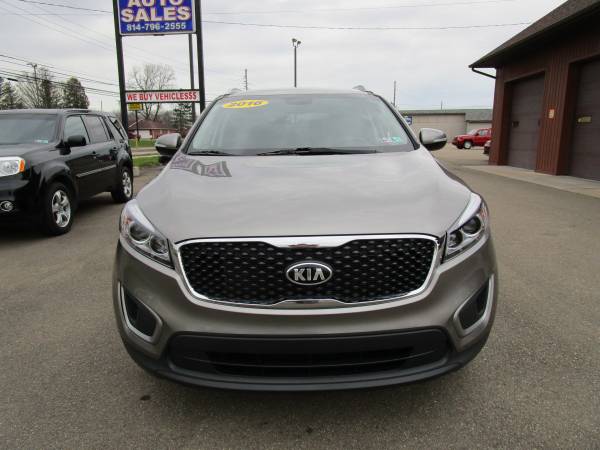 '16 Kia Sorento LX NEW tires AWD ! - cars & trucks - by dealer -... for sale in Waterford, PA – photo 2