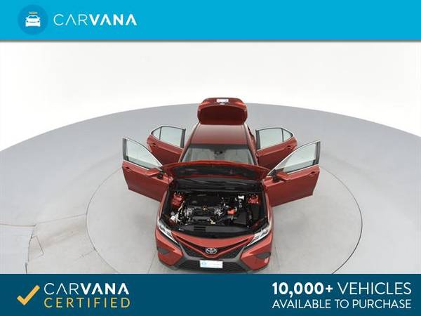 2018 Toyota Camry SE Sedan 4D sedan Red - FINANCE ONLINE for sale in Chicago, IL – photo 12