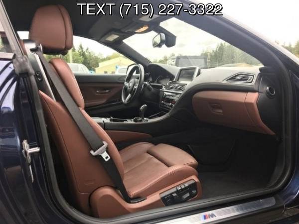 2015 BMW 6 SERIES 640I XDRIVE CALL/TEXT D for sale in Somerset, WI – photo 14
