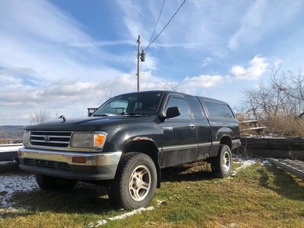 2 Toyota T100 trucks - cars & trucks - by owner - vehicle automotive... for sale in Wallingford, VT