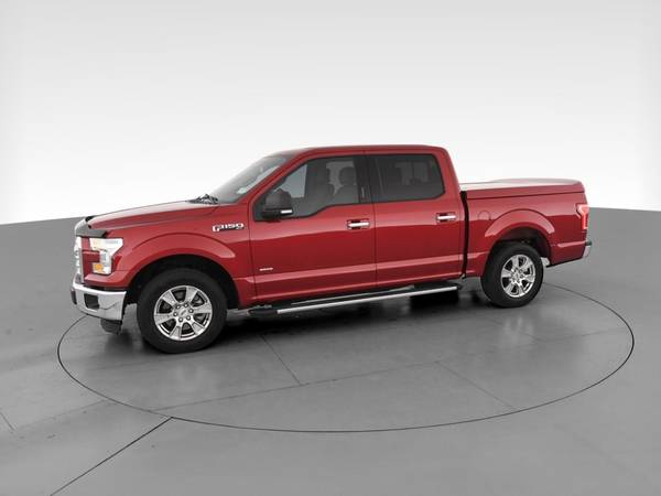 2015 Ford F150 SuperCrew Cab XLT Pickup 4D 5 1/2 ft pickup Red - -... for sale in Cleveland, OK – photo 4