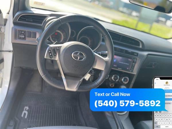 2015 SCION TC Sport Coupe SKYVIEW SUNROOF 750 DOWN/375 A Month for sale in Fredericksburg, VA – photo 10