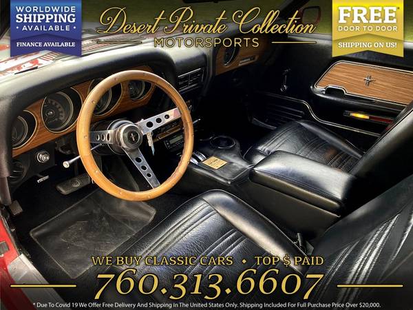 CRAZY DEAL on this 1970 Ford Mustang Fastback 351 , AC , Mach 1 for sale in Palm Desert, NY – photo 8