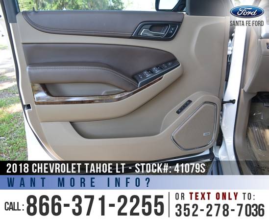 2018 Chevrolet Tahoe LT Remote Start - Camera - Seats 8! for sale in Alachua, GA – photo 11