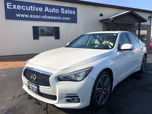 2014 Infiniti Q50 4dr Sdn Premium AWD - - by dealer for sale in Shawano, WI – photo 2