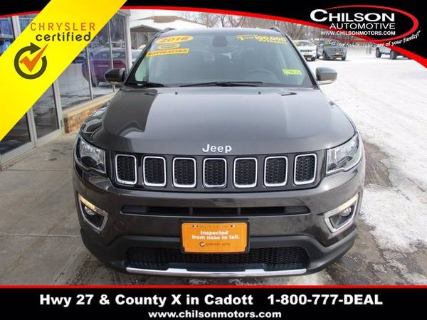 2018 Jeep Compass Limited suv Gray - - by dealer for sale in Cadott, WI – photo 4