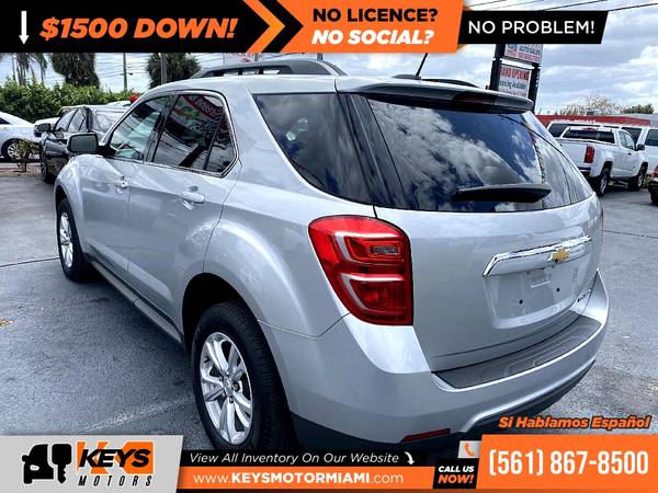 287/mo - 2016 Chevrolet Equinox LT - - by dealer for sale in West Palm Beach, FL – photo 5