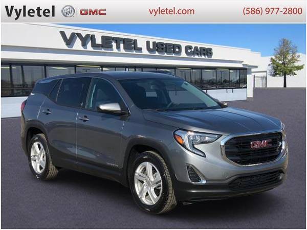 2019 GMC Terrain SUV FWD 4dr SLE - GMC Satin Steel Metallic - cars & for sale in Sterling Heights, MI – photo 2