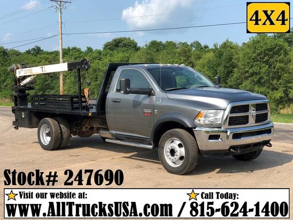 FLATBED WORK TRUCK / Gas + Diesel / 4X4 or 2WD Ford Chevy Dodge GMC for sale in Little Rock, AR – photo 12