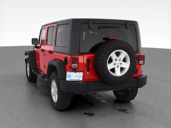 2017 Jeep Wrangler Unlimited Sport SUV 4D suv Red - FINANCE ONLINE -... for sale in Lawrence, KS – photo 8