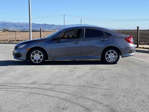 2016 Honda Civic Sedan LX sedan Gray - - by dealer for sale in Salinas, CA – photo 3
