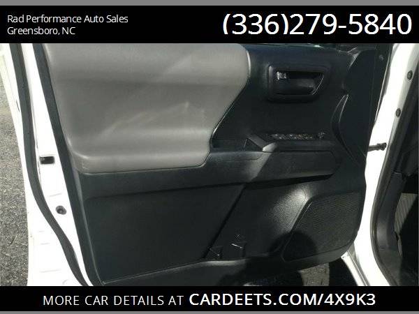2019 TOYOTA TACOMA CREW CAB SR 4X4 - cars & trucks - by dealer -... for sale in Greensboro, NC – photo 13