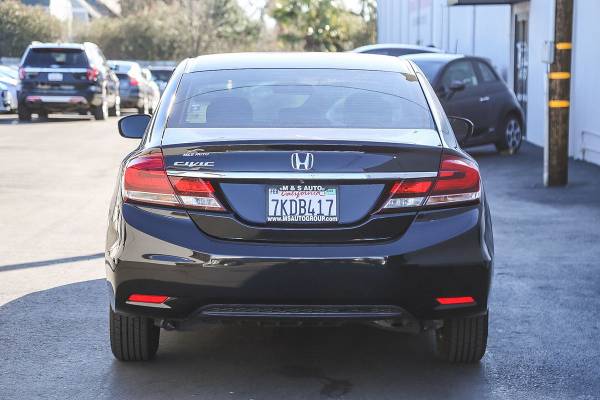 2015 Honda Civic Sedan SE sedan Crystal Black Pearl for sale in Sacramento , CA – photo 5