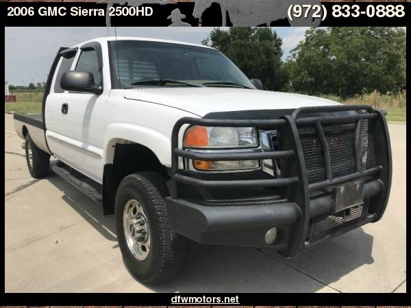 2006 GMC Sierra 2500HD 4WD SLE1 Ext Cab 143.5" WB for sale in Lewisville, TX – photo 7