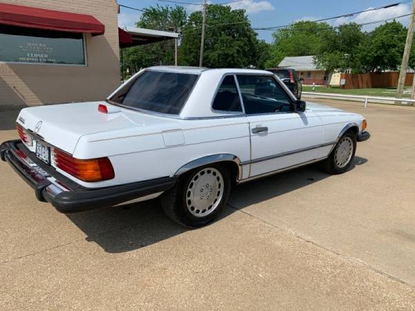 1987 Mercedes 560SL Convertible/Hardtop Well Maintained Cash for sale in Fort Worth, TX – photo 4