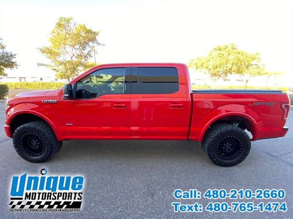 2016 FORD F-150 CREW CAB SPORT ~ LEVELED ~ 4X4 ~ 3.5L ECOBOOST TRUCK... for sale in Tempe, AZ – photo 5