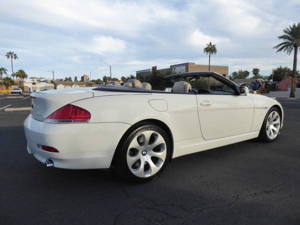 2005 BMW 6-SERIES 645CI 2DR CONVERTIBLE with Aluminum front/rear... for sale in Phoenix, AZ – photo 5
