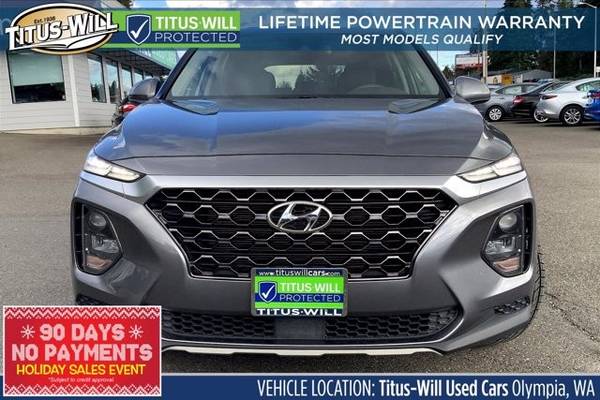 2019 Hyundai Santa Fe AWD All Wheel Drive SE SUV - cars & trucks -... for sale in Olympia, WA – photo 2