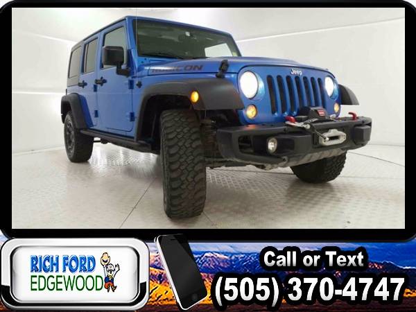 2016 Jeep Wrangler Unlimited Rubicon Hard Rock - cars & trucks - by... for sale in Edgewood, NM – photo 24