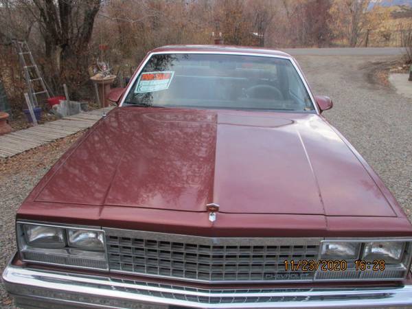 1986 Chevrolet El Camino - cars & trucks - by owner - vehicle... for sale in Paonia, CO – photo 4