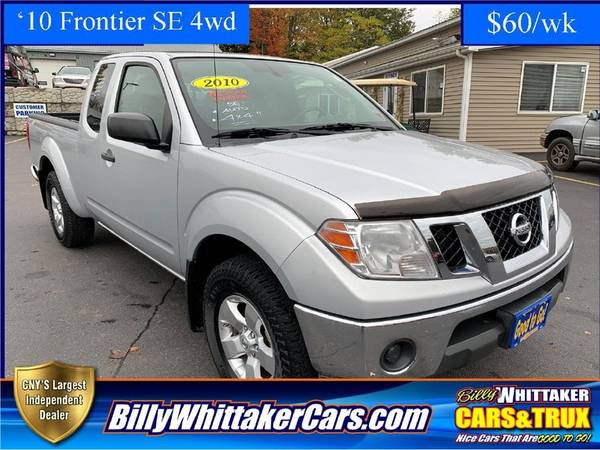 2010 NISSAN FRONTIER 4X4 ONLY $60 PER WEEK for sale in Central Square, NY