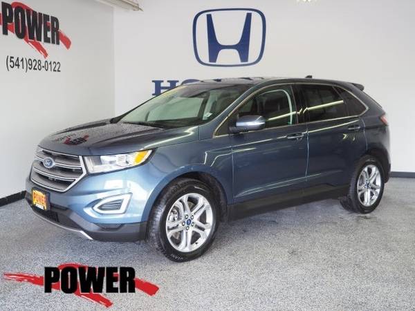 2018 Ford Edge AWD All Wheel Drive Titanium Titanium Crossover ɰ for sale in Albany, OR – photo 4