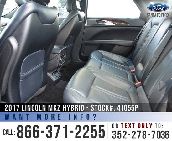 2017 LINCOLN MKZ HYBRID SELECT Touchscreen, Cruise Control for sale in Alachua, FL – photo 15
