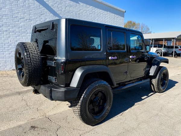 Jeep Wrangler 4 door 4x4 Lifted Unlimited Rubicon Navigation Leather... for sale in Winston Salem, NC – photo 2