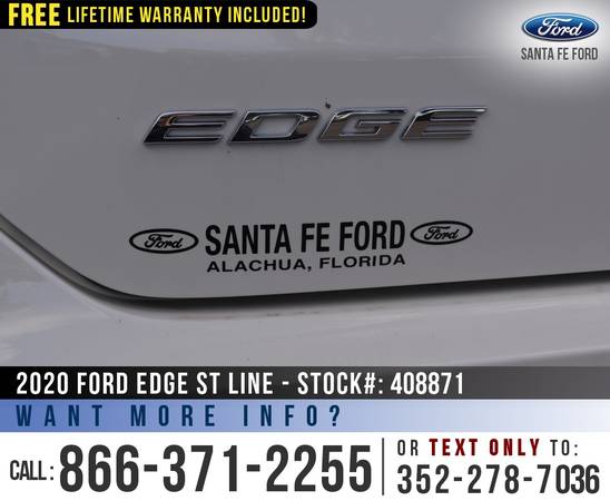 2020 FORD EDGE ST LINE 7, 000 off MSRP! - - by for sale in Alachua, FL – photo 22