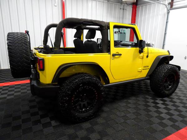 2011 Jeep Wrangler 4WD 2dr Sport hatchback Yellow - cars & trucks -... for sale in Branson West, MO – photo 4