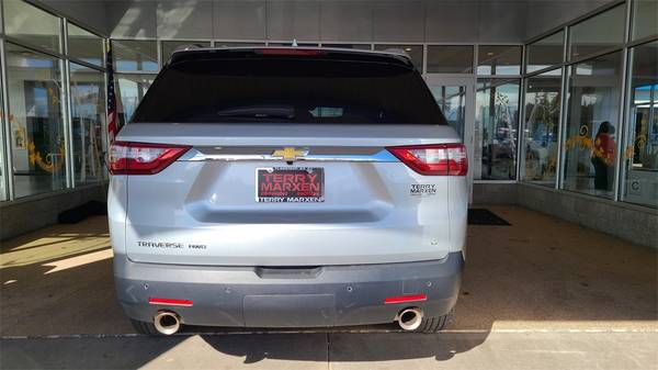 2019 Chevy Chevrolet Traverse LT suv Silver - cars & trucks - by... for sale in Flagstaff, AZ – photo 3