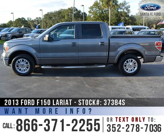 2013 FORD F150 LARIAT TRUCK *** Leather, SYNC, Bluetooth, Ford F-150 * for sale in Alachua, FL – photo 4
