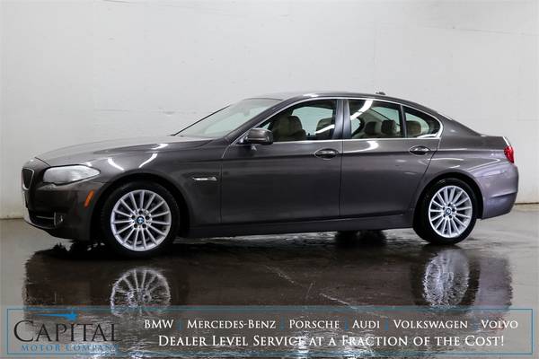 BMW 535i Turbo! Loaded w/Nav, Heated & Cooled Seats, 6spd Manual! for sale in Eau Claire, MI – photo 5