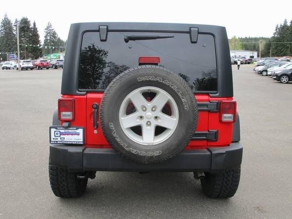 2016 Jeep Wrangler 4x4 4WD Unlimited Sport SUV WARRANTY FOREVER for sale in Shelton, WA – photo 4