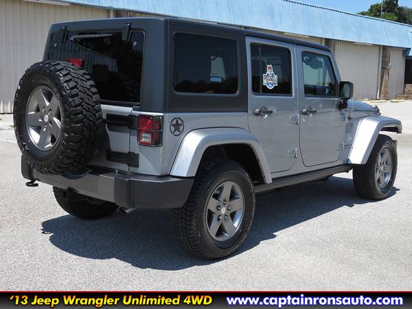 '13 JEEP WRANGLER UNLIMITED FREEDOM EDITION 4X4 w/ Hardtop & Leather! for sale in Saraland, AL – photo 3