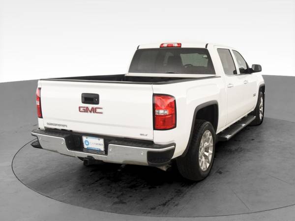 2015 GMC Sierra 1500 Crew Cab SLT Pickup 4D 5 3/4 ft pickup White for sale in Colorado Springs, CO – photo 10