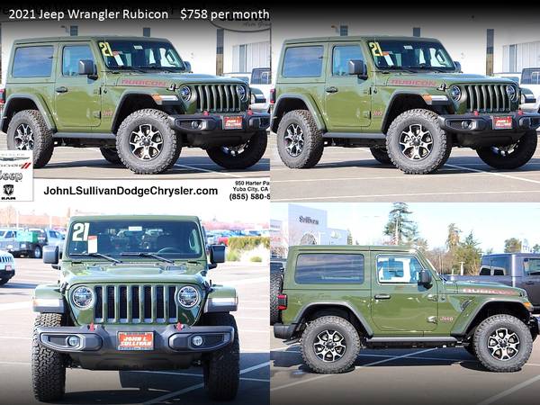 2021 Jeep Wrangler Sahara FOR ONLY 776/mo! - - by for sale in Yuba City, CA – photo 19