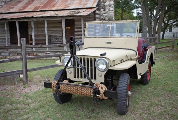 1947 WILLY'S CJ2A - cars & trucks - by dealer - vehicle automotive... for sale in Salado, TX – photo 4